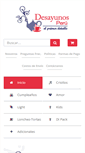 Mobile Screenshot of desayunosperu.com